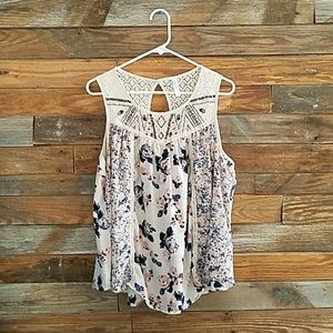 Flowy sleeveless top